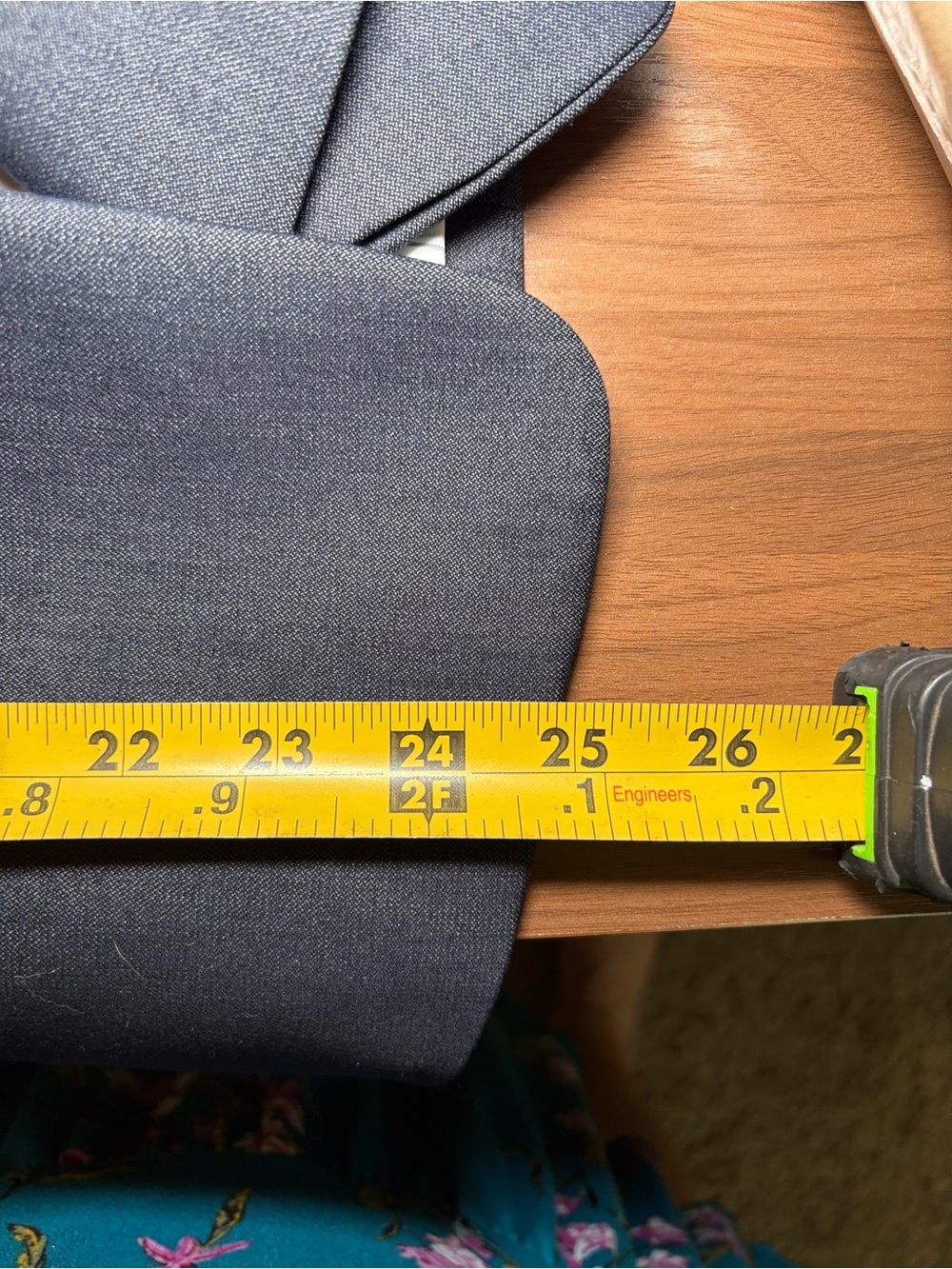 Antonio Melani Navy Open Front Blazer | Tailored Career Jacket | Business - Picture 10 of 10